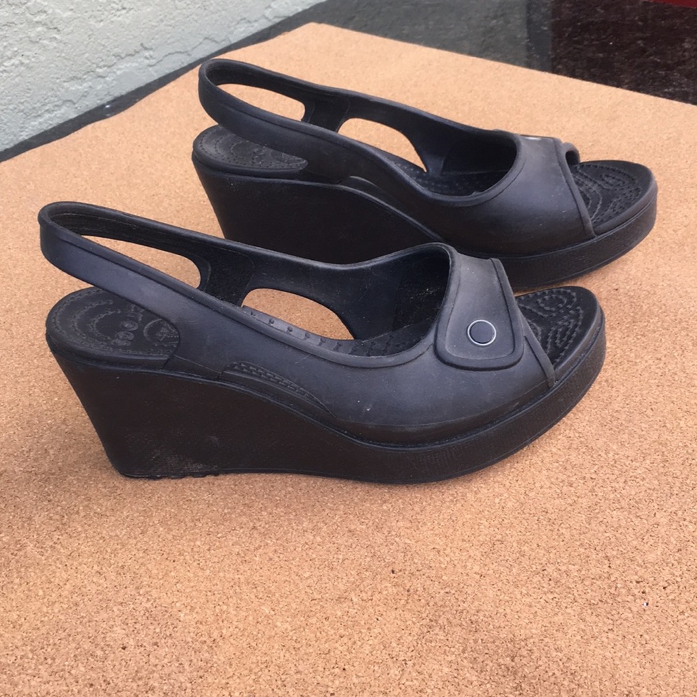 Crocs wedges shoes